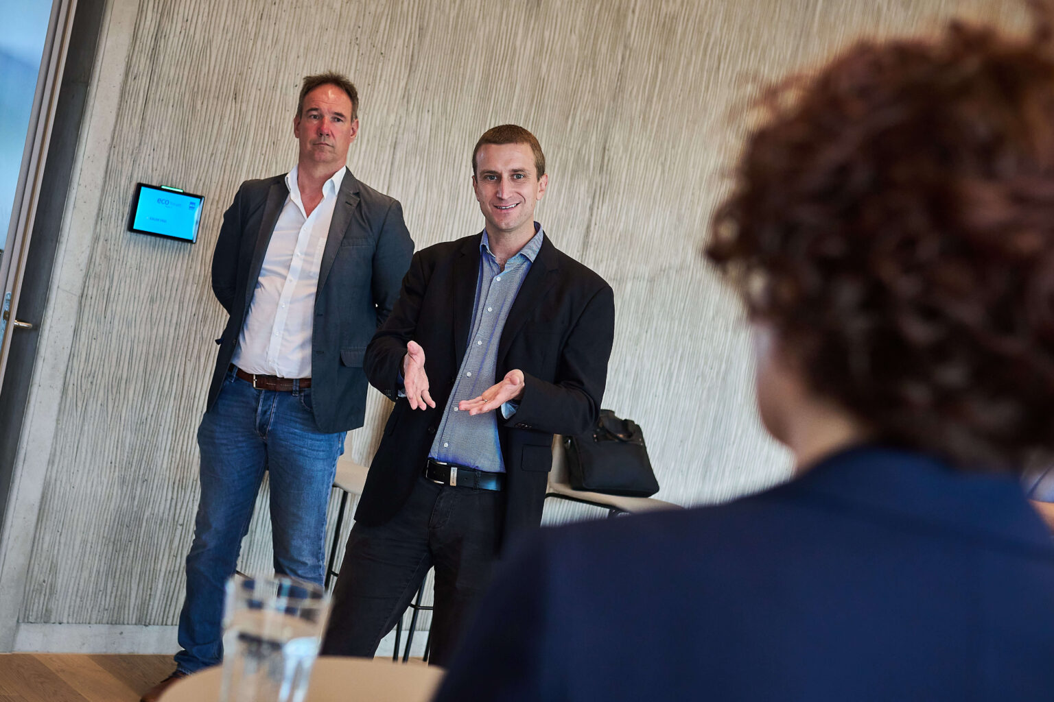 Dominik Kohl beim ecoplus Forum